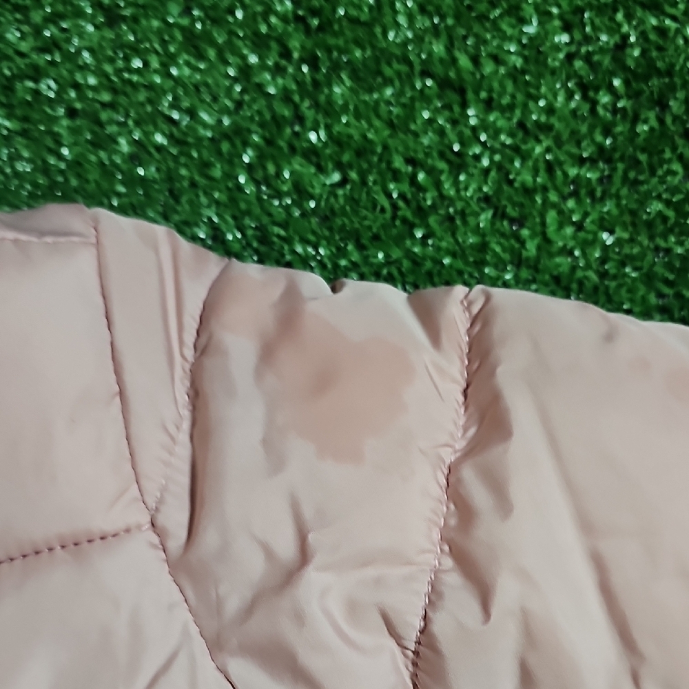 Old Navy Blush Puffer Jacket with Hood Ears 6-12 M - Picture 6 of 9